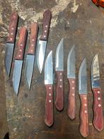 Vleesmessen, Huis en Inrichting, Ophalen, Gebruikt, Rvs of Chroom, Los bestek