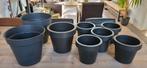 Bloempotten, Tuin en Terras, Bloempotten, Kunststof, Gebruikt, Tuin, Rond