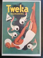 Tweka badkleding reclame jaren 50, Ophalen of Verzenden, Nieuw, Overige typen