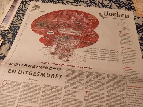 NRC Handelsblad Algemeen Dagblad tekeningen PETER PONTIAC 5x, Boeken, Strips | Comics, Gelezen, Eén comic, Europa, Verzenden