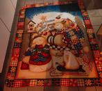 Kerstdeken 160x125 cm, 150 tot 200 cm, Ophalen of Verzenden, Zo goed als nieuw, Rechthoekig