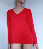 FRANCO CALLEGARI Trui , Maat 40 , EXTRA FIJNE MERINO WOL, Verzenden, Zo goed als nieuw, Maat 38/40 (M), Rood