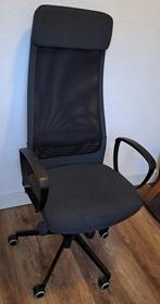 MARKUSBureaustoel ikea, donkergrijs, Huis en Inrichting, Bureaustoelen, Ophalen, Zo goed als nieuw, Zwart