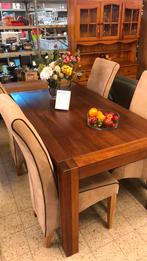 Een hele nette en mooie eettafel, Ophalen of Verzenden, Zo goed als nieuw, Info@kringloopdebilt.nl, 373G De bilt