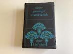 NIEUW  GRONINGER WOORDENBOEK., Ophalen of Verzenden, Gelezen