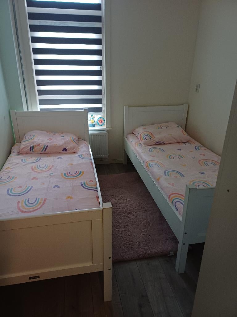 2 Bopita bedden mogen voor een prikkie weg, Ophalen, Gebruikt, 90 cm, Eenpersoons