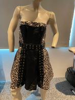 Elisabetta franchi jurkje met lederlook maat it 44, Kleding | Dames, Maat 38/40 (M), Elisabetta Franchi, ., Zwart