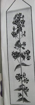 Borduurpatroon  Bloem op kleed   nr 3803 70, Verzenden, Nieuw, Handborduren, Patroon