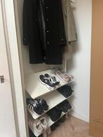 Elvarli ikea kleding en schoenenkast, Huis en Inrichting, 200 cm of meer, Zo goed als nieuw, Met hangruimte, Metaal
