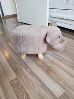 Leuk kinderpoefje olifant, Huis en Inrichting, Ophalen, Zo goed als nieuw, Rechthoekig