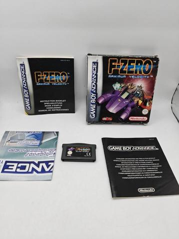F-zero Maximum velocity Gameboy advance CIB  beschikbaar voor biedingen