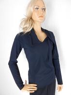 Donna Due top als nieuw blauw stijlvol chique M 38, Maat 38/40 (M), Zo goed als nieuw, Lange mouw, Verzenden