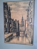 oude zijde kolk van dr. André J de Groot 1930, Antiek en Kunst, Ophalen of Verzenden