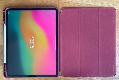 Apple iPad Pro (6th generation) + Apple Pen + Hoes - ZGAN!, Computers en Software, Apple iPads, Zo goed als nieuw, Overige modellen