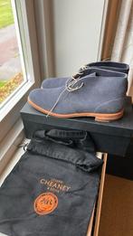 Cheaney Dexter laarzen boots 10 maat 44 suede blauw zgan, Blauw, Boots, Zo goed als nieuw, Cheaney