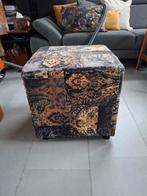 Multicolor poef, Ophalen, Minder dan 50 cm, Vierkant, Minder dan 50 cm