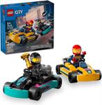 Lego 60400 Go-Karts and Race Drivers, Ophalen of Verzenden, Nieuw, Complete set, Lego