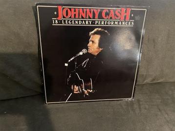 Johnny Cash 18 legendary performances vinyl [1021] beschikbaar voor biedingen