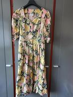 Duitse Cottagecore-Jurk, Meico Landhaus-Look Vintage, Maat L, Kleding | Dames, Jurken, Ophalen of Verzenden, Maat 38/40 (M), Geel