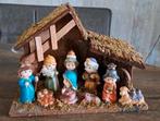 Geweldig leuke Kerststal met figuren, Diversen, Kerst, Ophalen of Verzenden, Zo goed als nieuw