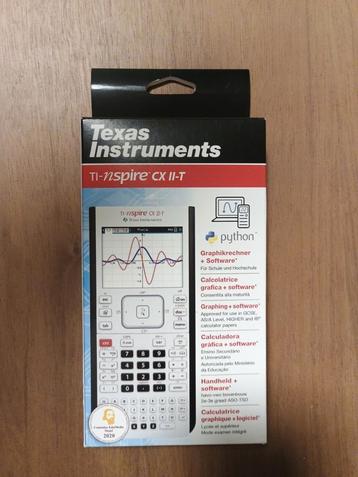 Texas Instruments TI-Nspire CX II-T Grafische Rekenmachine beschikbaar voor biedingen