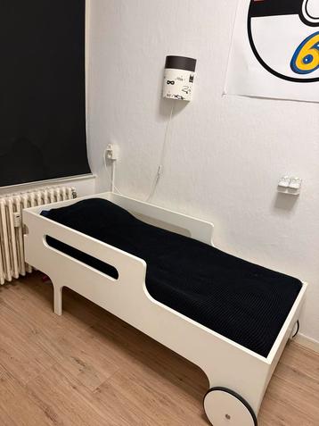 Rafa-Kids bed met wielen - Wit - vanaf 3 jaar beschikbaar voor biedingen