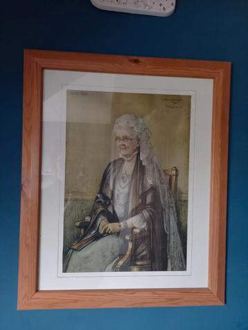 Koningin Emma door Willem Sluiter 1933 beschikbaar voor biedingen