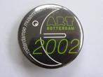 Button: ART Rotterdam 2002, Rotterdamse Museum nacht, Verzamelen, Speldjes, Pins en Buttons, Ophalen of Verzenden, Zo goed als nieuw