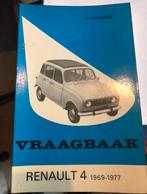 Vraagbaak Renault 4 1969-1977, Auto diversen, Handleidingen en Instructieboekjes, Ophalen of Verzenden