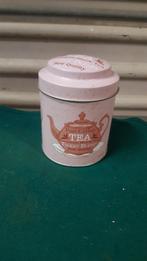 blik tea rond, Ophalen of Verzenden