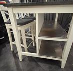 Bartafel met 2 krukken, Huis en Inrichting, Ophalen, Gebruikt