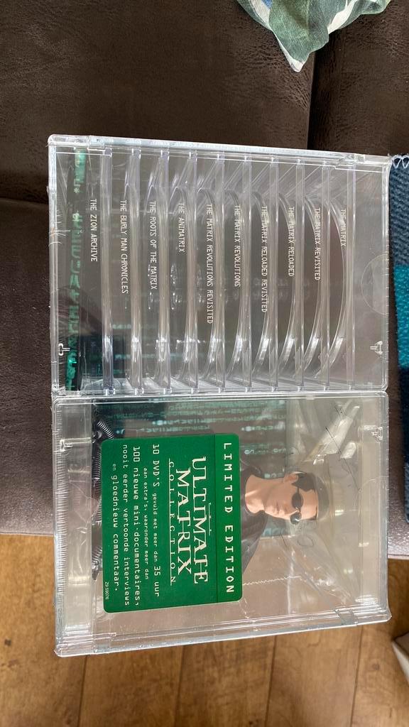 Matrix dvd box met beeldje Neo MINT conditie, Verzamelen, Complete verzamelingen en Collecties, Ophalen of Verzenden