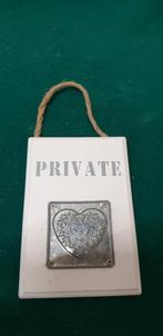 sierhanger private hout, Huis en Inrichting, Woonaccessoires | Overige, Ophalen of Verzenden, 'T Olde Gre-j, Info@toldegrej.nl