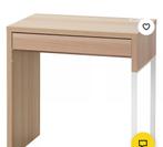 IKEA Micke Bureau - Stijlvol en Praktisch!, Ophalen, Gebruikt, Bureau