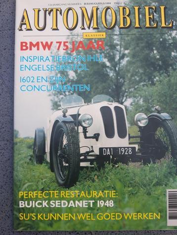 Automobiel Klassiek juli/aug ’91 – BMW – Buick -