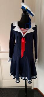 Matrozen jurk met muts maat 36/38 carnaval feest, Ophalen of Verzenden, Zo goed als nieuw, Maat 36 (S), Carnaval