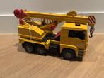 Bruder MAN kraanwagen - schaal 1:16 - speelgoedvoertu, Kinderen en Baby's, Speelgoed | Speelgoedvoertuigen, Ophalen, Gebruikt