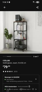 Stellingkast - Industrieel Design, Huis en Inrichting, Met plank(en), Gebruikt, 100 tot 150 cm, Metaal