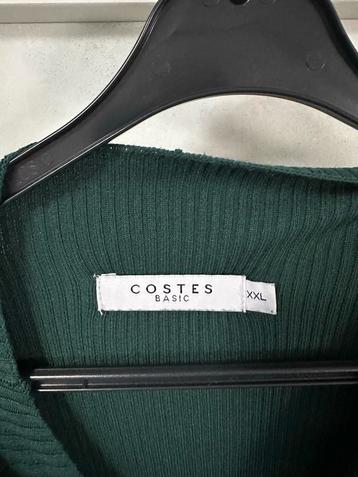 Groene Costes Basic Jurk - XXL beschikbaar voor biedingen