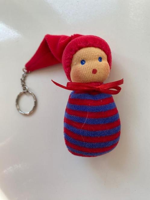 Lief Antroposofisch popje aan Sleutelhanger, Kinderen en Baby's, Speelgoed | Knuffels en Pluche, Zo goed als nieuw, Overige typen