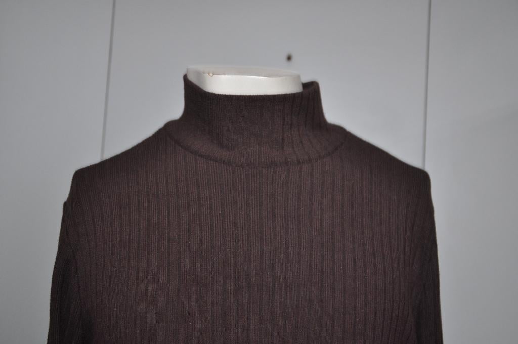 PN63 Zara Bruin Shirt maat L 40 / 42, Kleding | Dames, Grote Maten, Bruin, Zara, Zo goed als nieuw, Shirt of Top