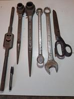 div.ring steek en ratel sleutels, Doe-het-zelf en Verbouw, Gereedschap | Handgereedschap, Ophalen of Verzenden, Gebruikt