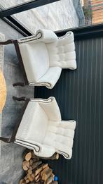 2 creme/witte sofa, Ophalen, Minder dan 150 cm