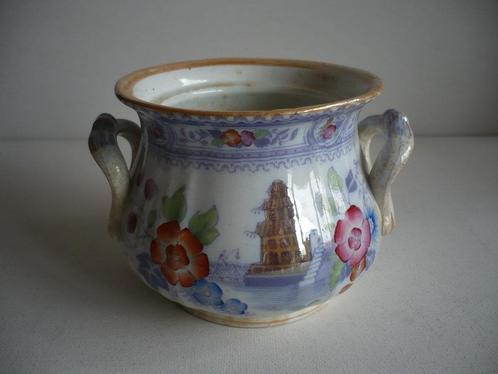 Zeldzaam suikerpotje zonder dekseltje, P. Regout., Antiek en Kunst, Antiek | Servies los, Ophalen of Verzenden