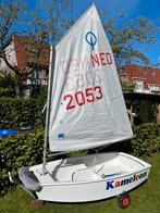 Optimist zeilkaar, Watersport en Boten, Ophalen, Geen motor, Gebruikt, Optimist