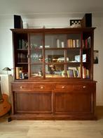 Kast boeken / servies / vitrine - teak hout, Ophalen