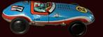 Alasya turk-mali turkije f1 sigaar race auto 12cm tin toy, Antiek en Kunst, Ophalen