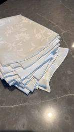 Wit tafellaken 300 x 140 cm, 8 servetten, Huis en Inrichting, Keuken | Textiel, Ophalen of Verzenden, Zo goed als nieuw, Wit, Tafelkleed of Tafelzeil