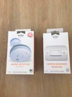 Brandmelder 2x koolmonoxide melder carbon smoke detector, Ophalen of Verzenden, Nieuw
