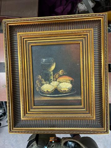 schilderij stilleven van W. van Herpen beschikbaar voor biedingen